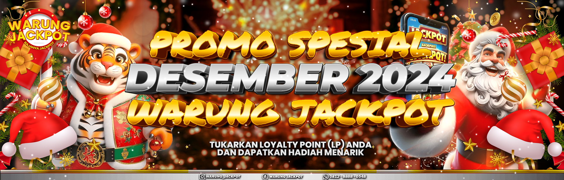 🎄 PROMO SPESIAL DESEMBER 2024 WARUNGJACKPOT🎄