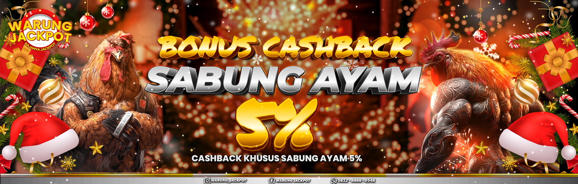 BONUS CASHBACK SABUNG AYAM