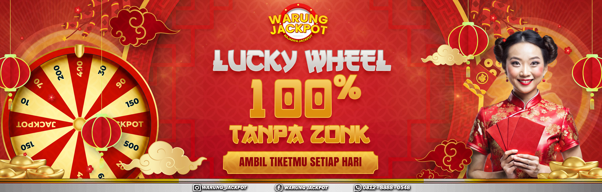 LUCKY SPIN WHEEL TANPA ZONK