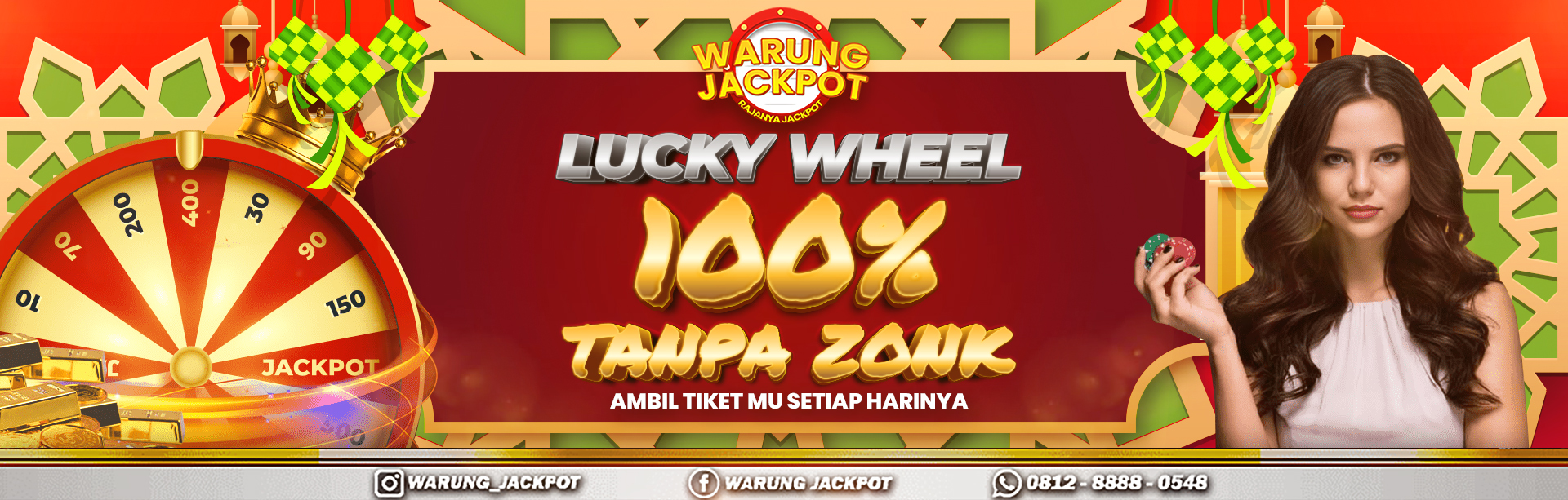 LUCKY SPIN WHEEL TANPA ZONK