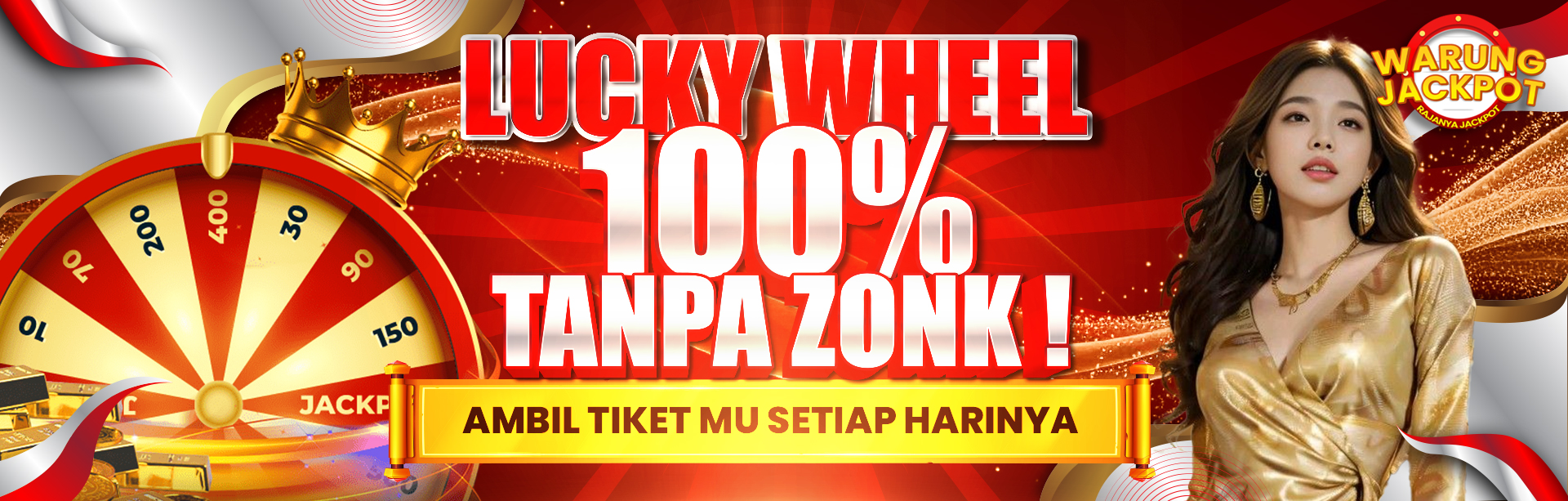 LUCKY SPIN WHEEL TANPA ZONK