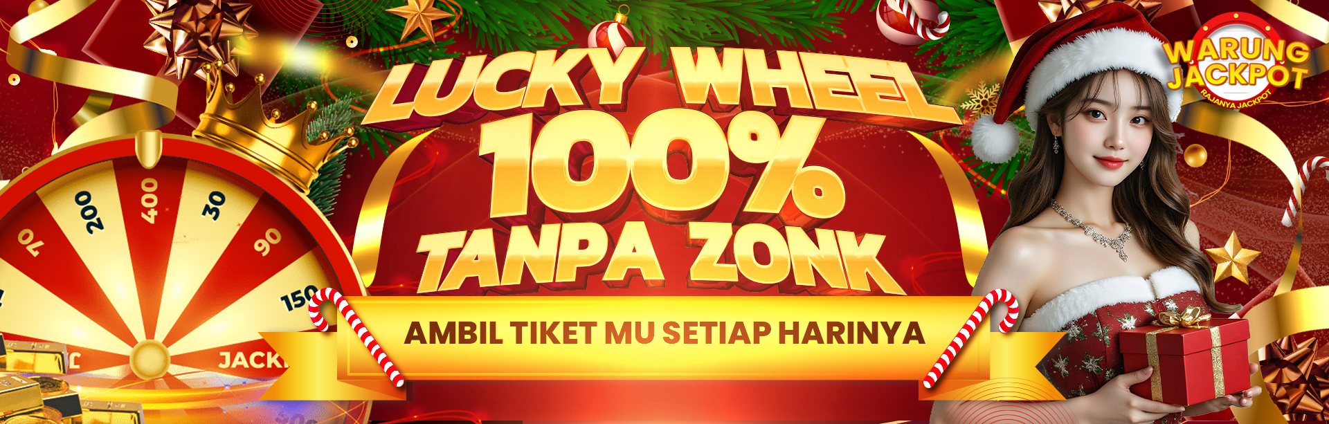 LUCKY SPIN WHEEL TANPA ZONK