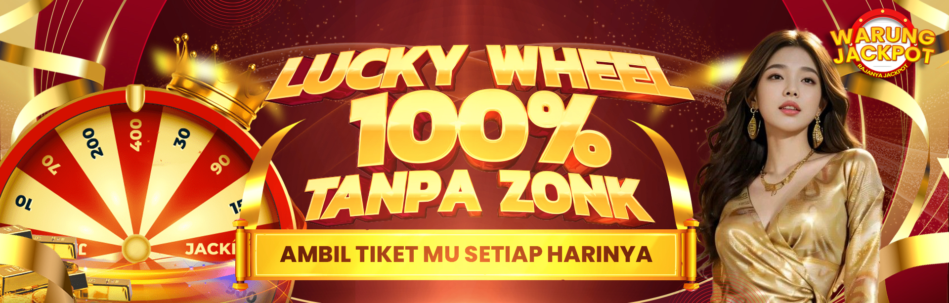 LUCKY SPIN WHEEL TANPA ZONK