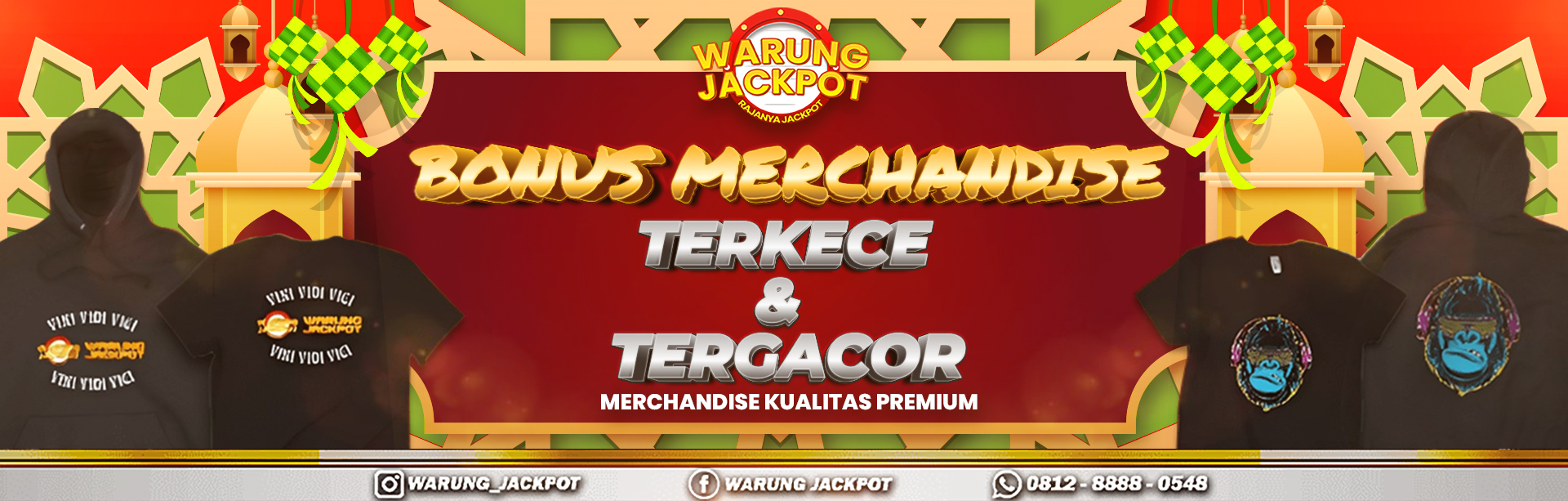 MERCHANDISE TERKECE DAN TERGACOR