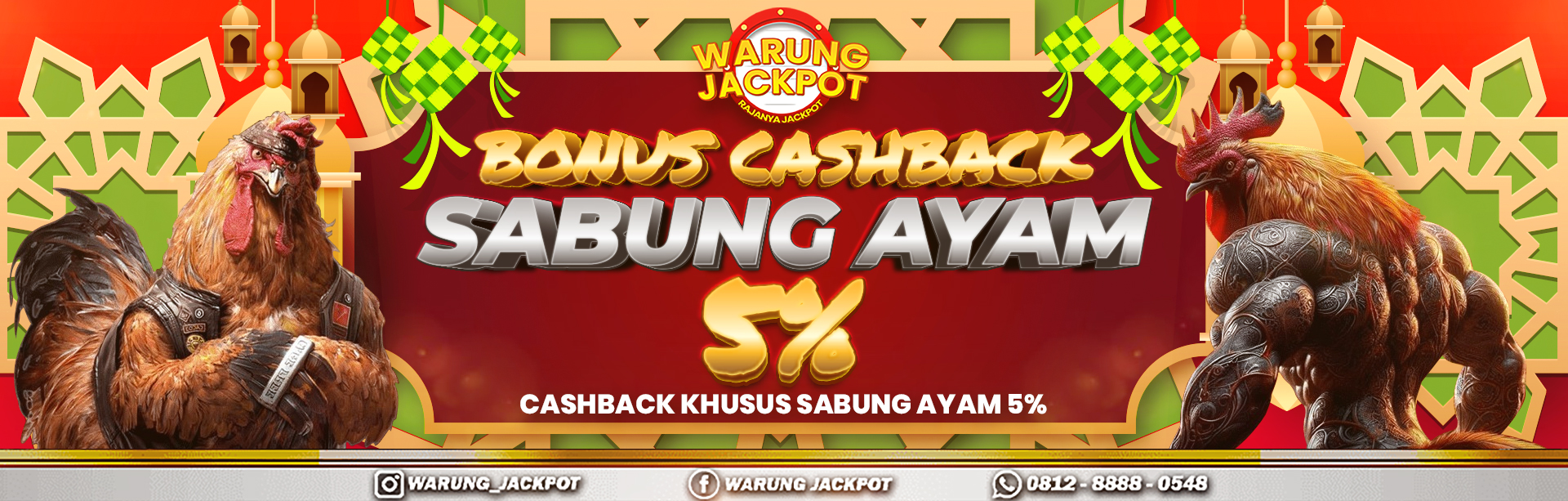 BONUS CASHBACK SABUNG AYAM