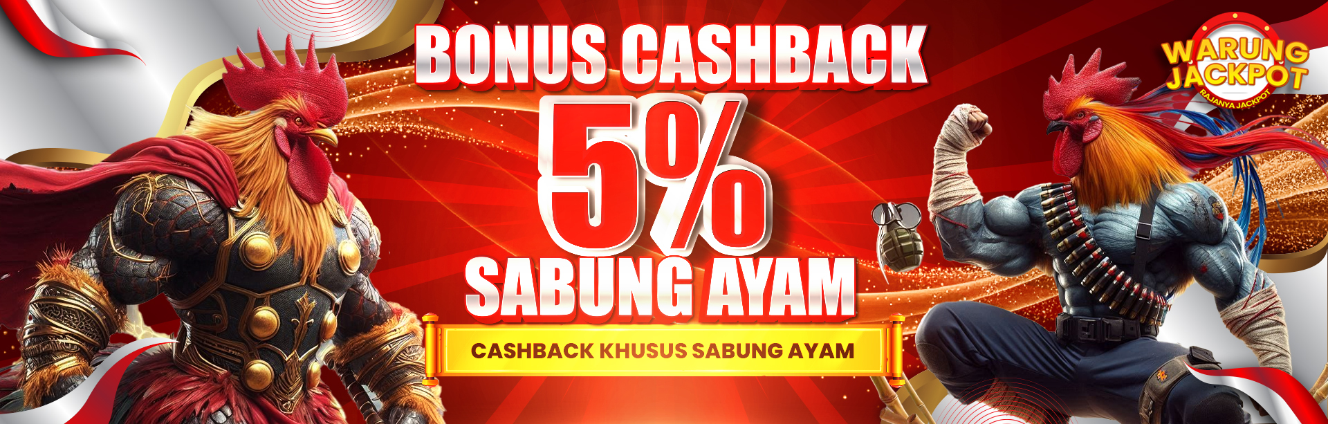 BONUS CASHBACK SABUNG AYAM