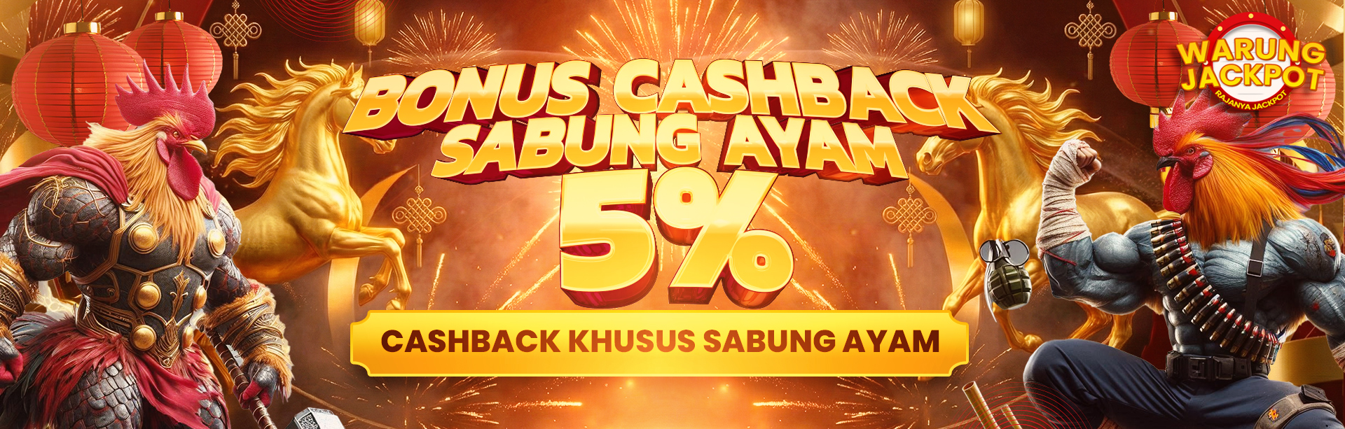 BONUS CASHBACK SABUNG AYAM