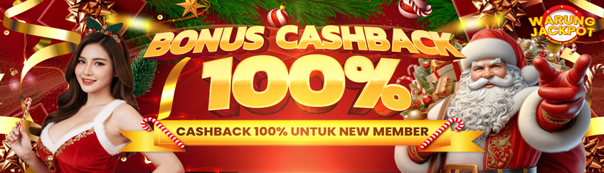 BONUS CASHBACK NEW MEMBER 100%