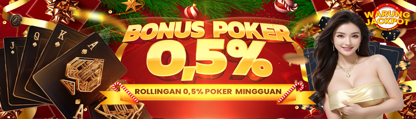 BONUS MINGGUAN POKER