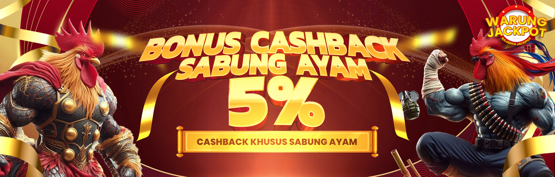 BONUS CASHBACK SABUNG AYAM
